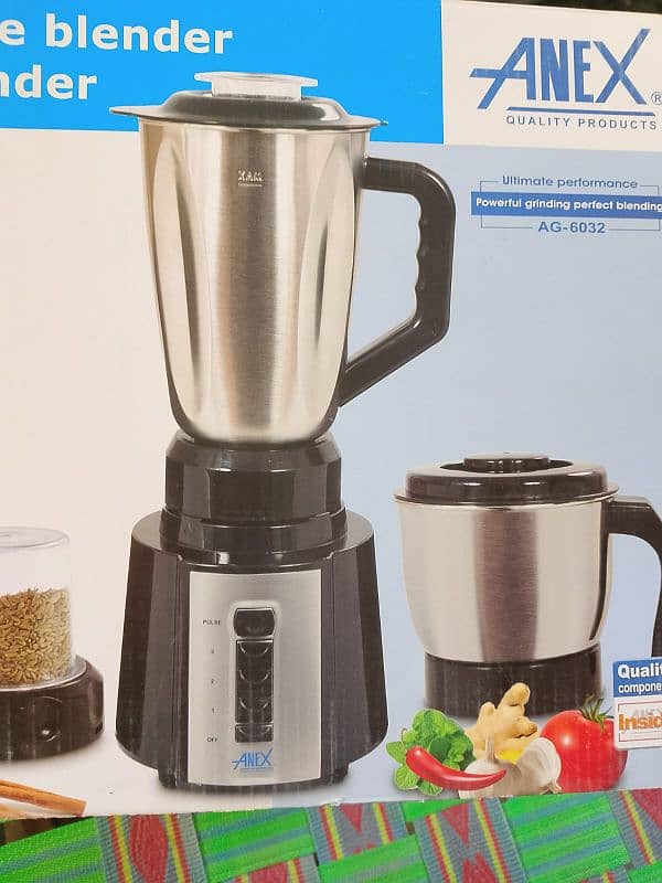 anex juicer and blender machine in original condition 4