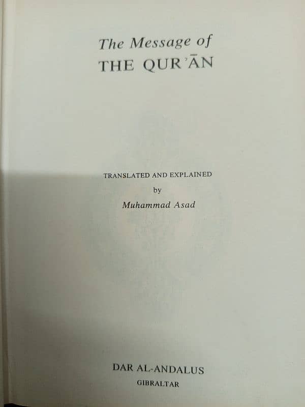 The Message of the Quran by Muhammad Asad 3