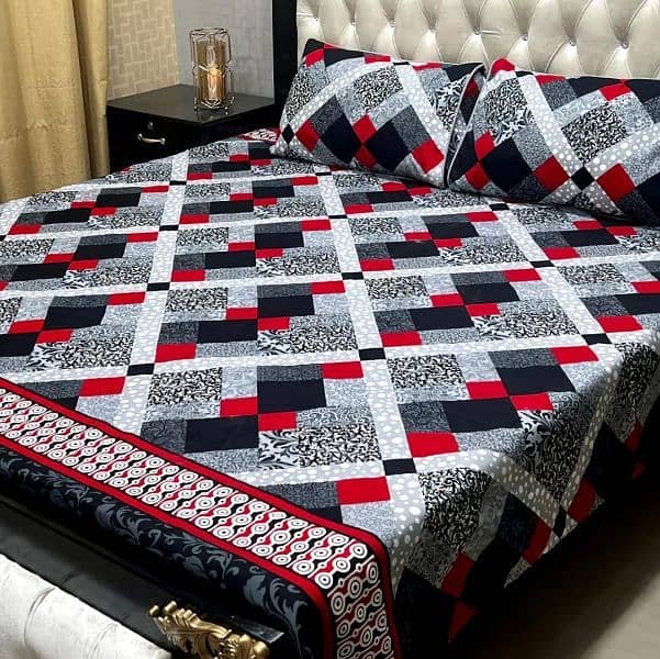 Elegant Printed Bedsheets 5