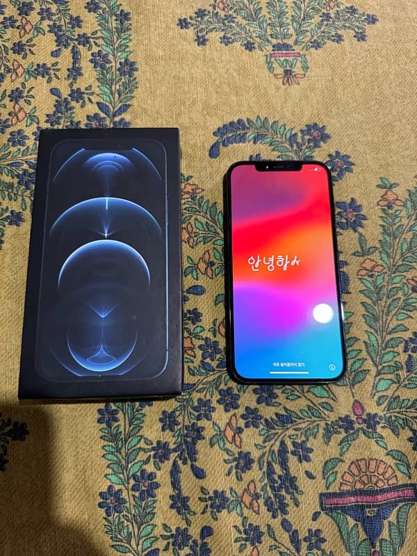 iPhone 12 pro max pta approved FU with box 1