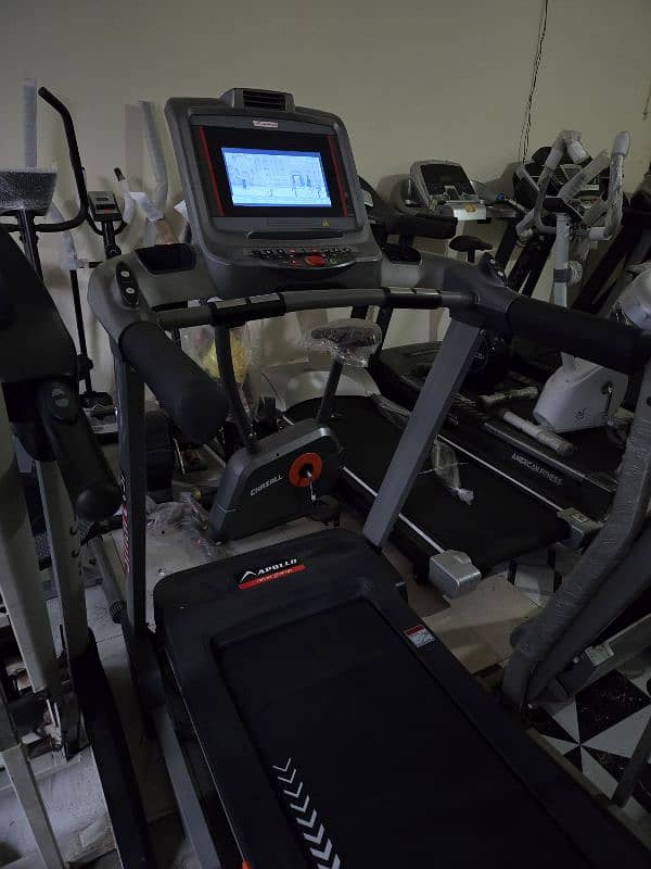 treadmill 0308-1043214/mannual treadmill/ exercise bikes / home gym 0