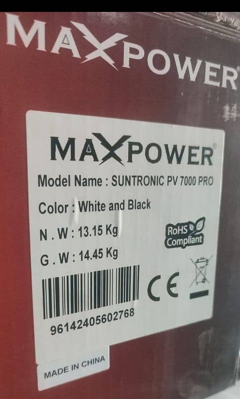 MAX POWER INVERTER PIN PACK 6kw 2