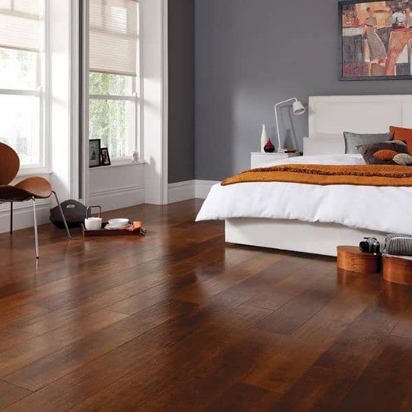 Wooden flooring and vinyl flooring are available with fitting 19