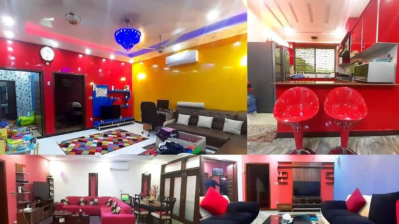 10 MARLA UPPER PORTION IS AVAILABLE FOR RENT ON TOP LOCATION OF WAPDA TOWN LAHORE 4