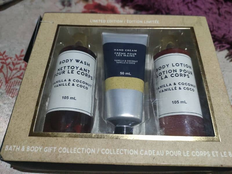 imported body wash gift kit set and face wash conditioner 0