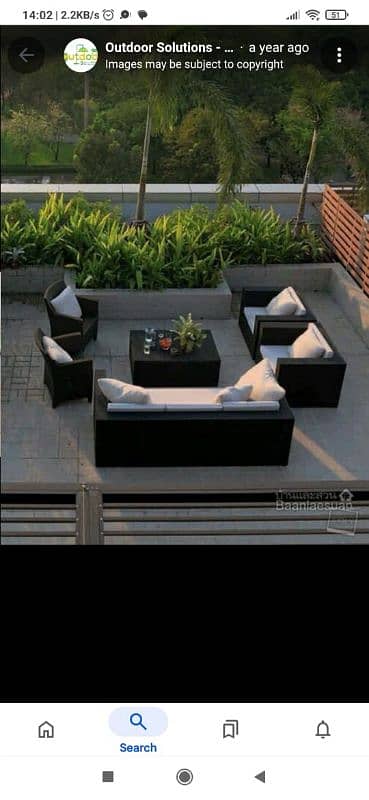 Outdoor Garden Furniture. . . 7