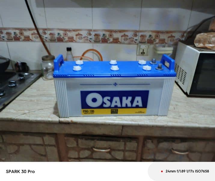 Osaka 195 pro series bettery just like brand new 1