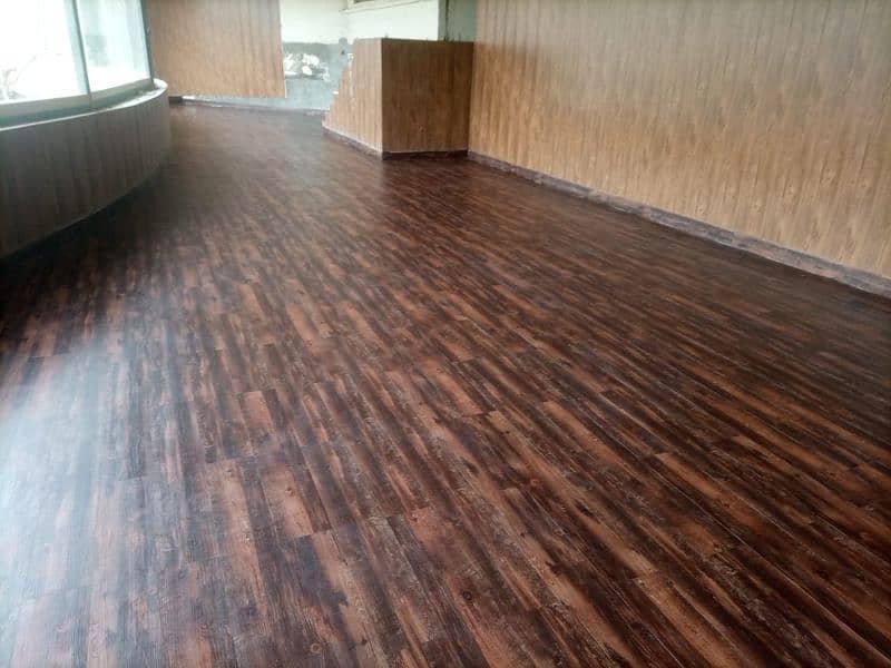 Pvc Vinyl Floor(Artificial Grass)Wooden Floor 8