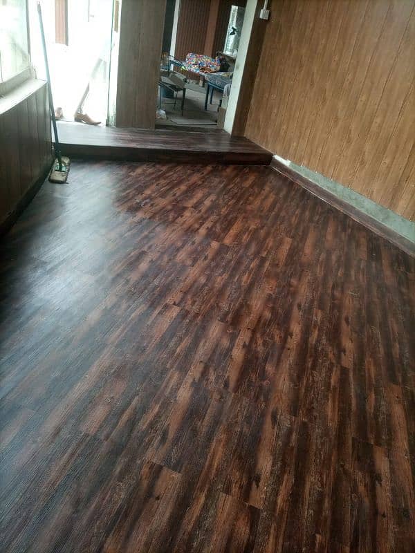 Pvc Vinyl Floor(Artificial Grass)Wooden Floor 9