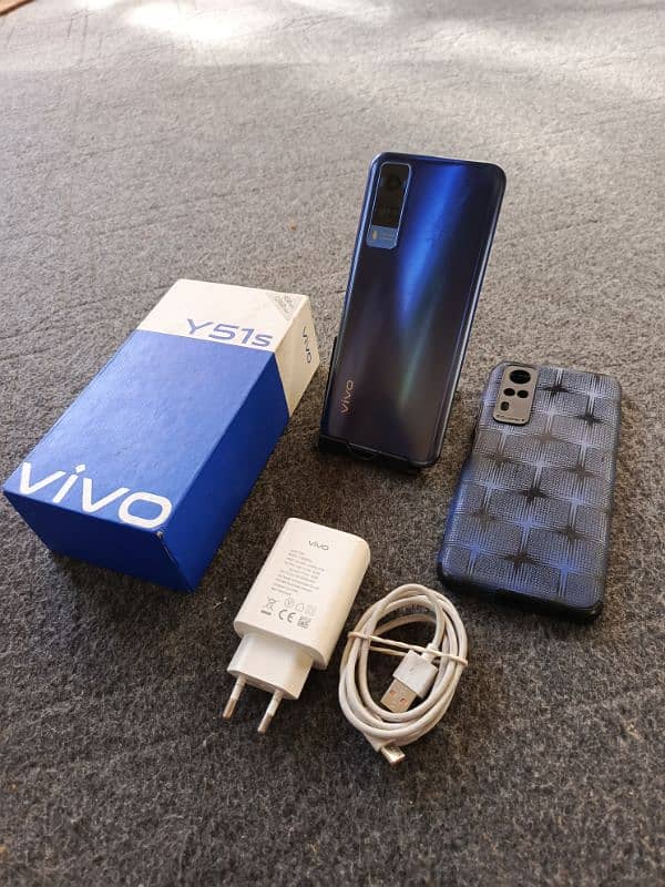 VIVO Y51S 8+8/256 GB COMPLET BOX 0