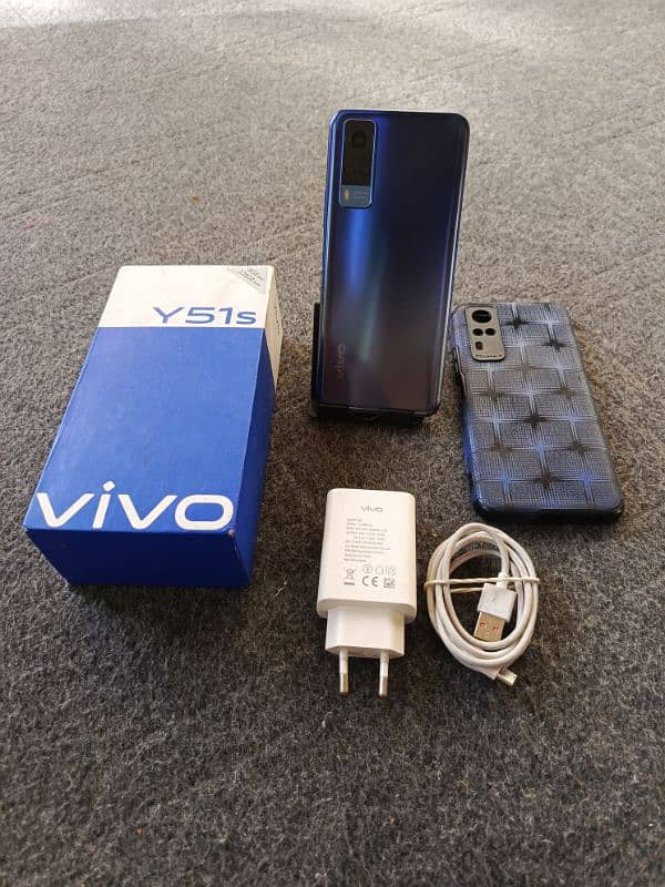 VIVO Y51S 8+8/256 GB COMPLET BOX 1