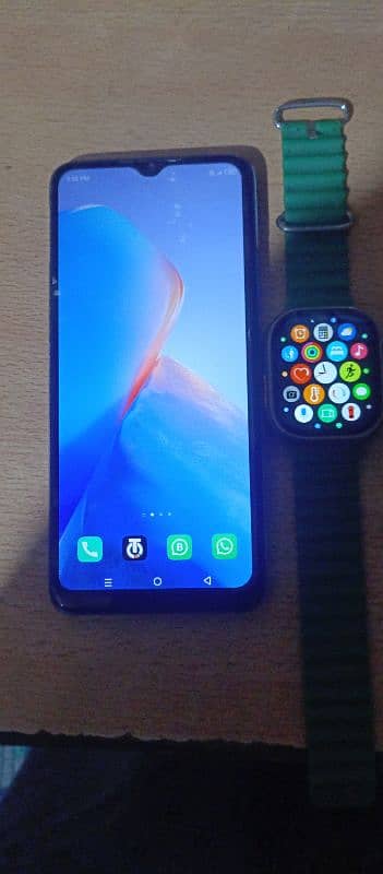 infinix smart 7 full box and ultra watch 3