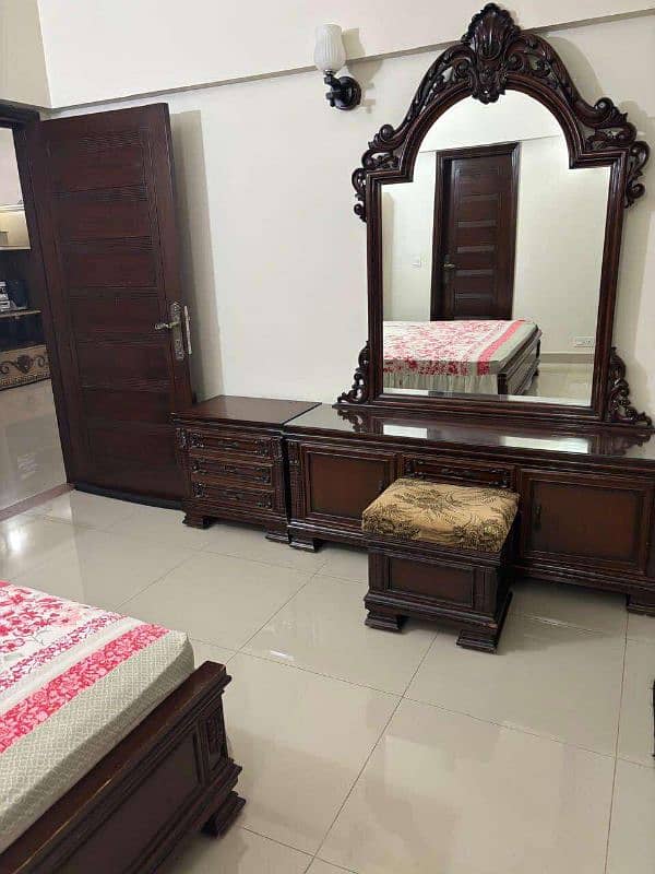 Pure sheesham wooden solid dressing table 0