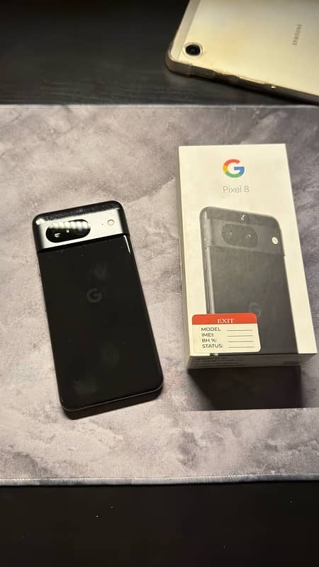 Google Pixel 8  (Black, 128GB) Pta Approved 0