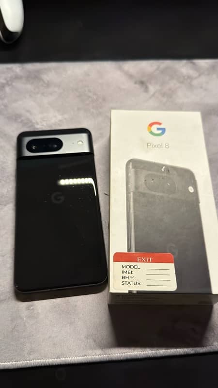 Google Pixel 8  (Black, 128GB) Pta Approved 7