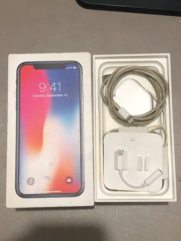 iphone x pta approved complete box 8