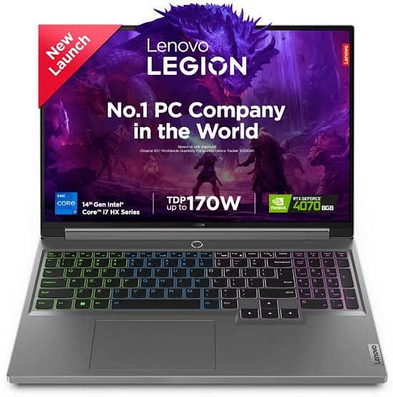 New Lenovo Legion Pro i7 Rtx 4070 gaming laptop 16gb ram 1tb ssd Qhd 1