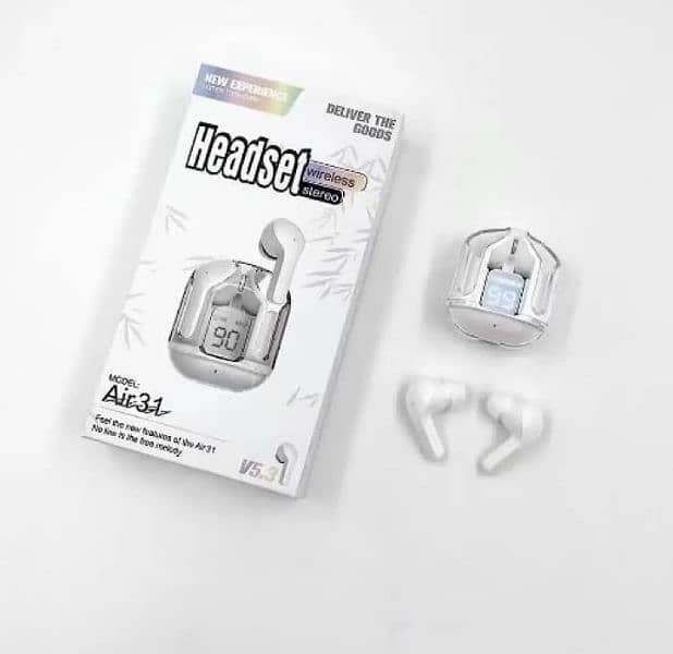 Bluetooth 5.3 Airpods - Noise cancelling earbuds - Multiple colours 1