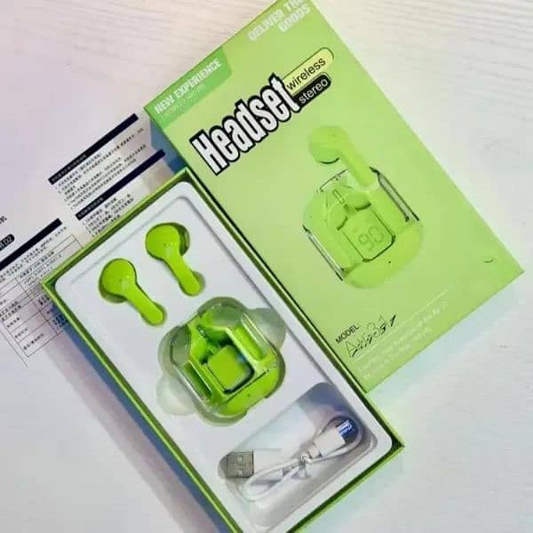 Bluetooth 5.3 Airpods - Noise cancelling earbuds - Multiple colours 3