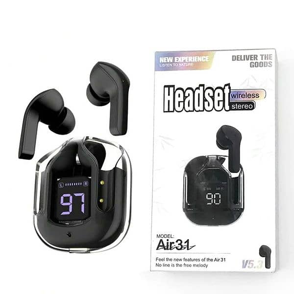 Bluetooth 5.3 Airpods - Noise cancelling earbuds - Multiple colours 4