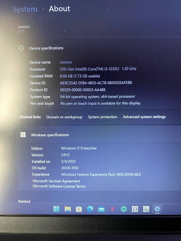 Lenovo V14 G3 IAP (PM Laptop) 4