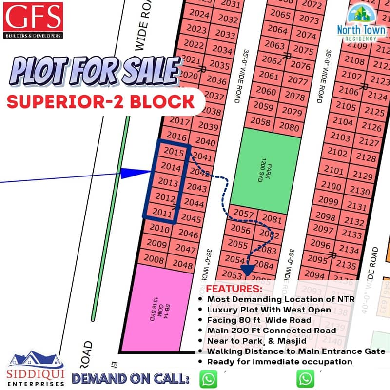 R-2013, 120 Sq Yard, Superior Block 0