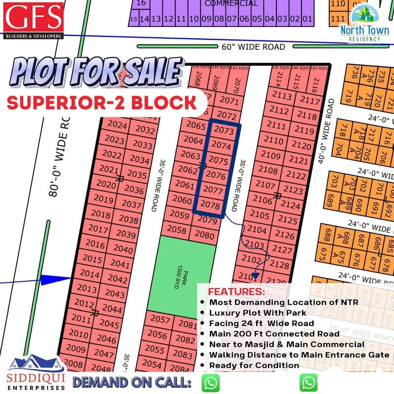 R-2013, 120 Sq Yard, Superior Block 1