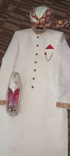 off white sherwani