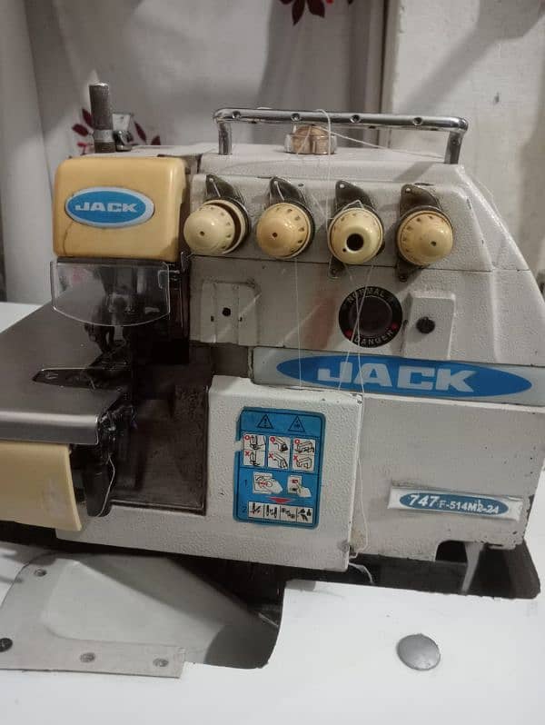 Jac overlock Machine For Sale urgently Need Cash 6