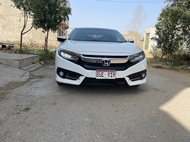 Honda Civic ivtec Oriel 2021 sun roof and leather seats 11