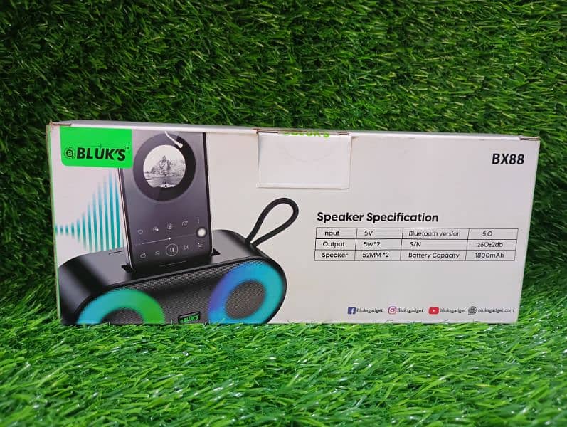 BLUKS BX-88 WIRELESS SPEAKER 0