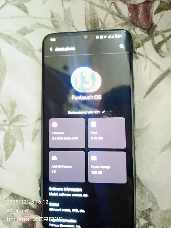 V21 VIVO BACK BROKEN MOBILE 8 128 5