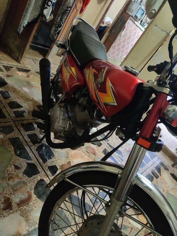 Honda CG125 (21 Model) All Punjab Number 2