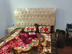 bed dressing side table