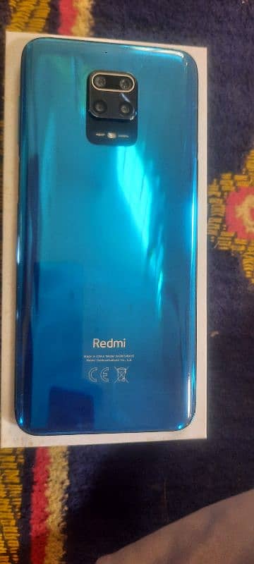 redmi note 9s 6gb 128gb with box and charger PTA approve 2