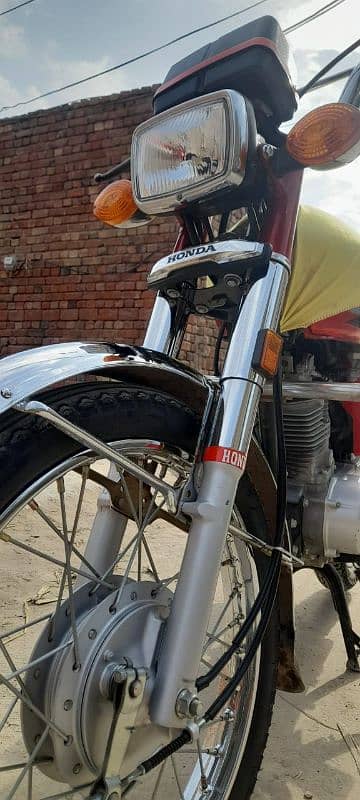 New Honda cg 125 applied for 7