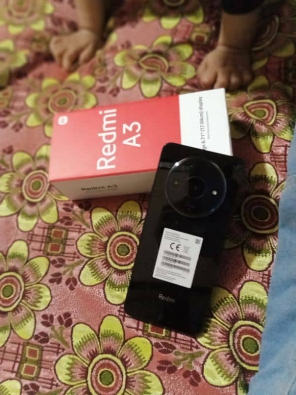 redmi A3 4GB 128 GB black colour 5