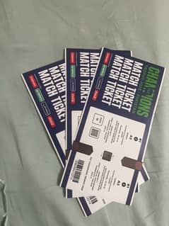 three tickets of Aus vs New Zealand