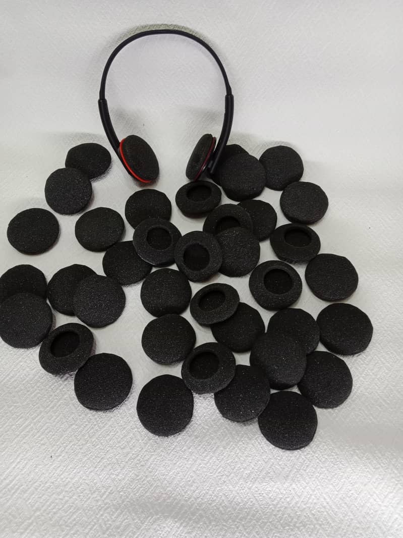 headphones ear pads cup foam cushions for jabra plantronic logitech 12