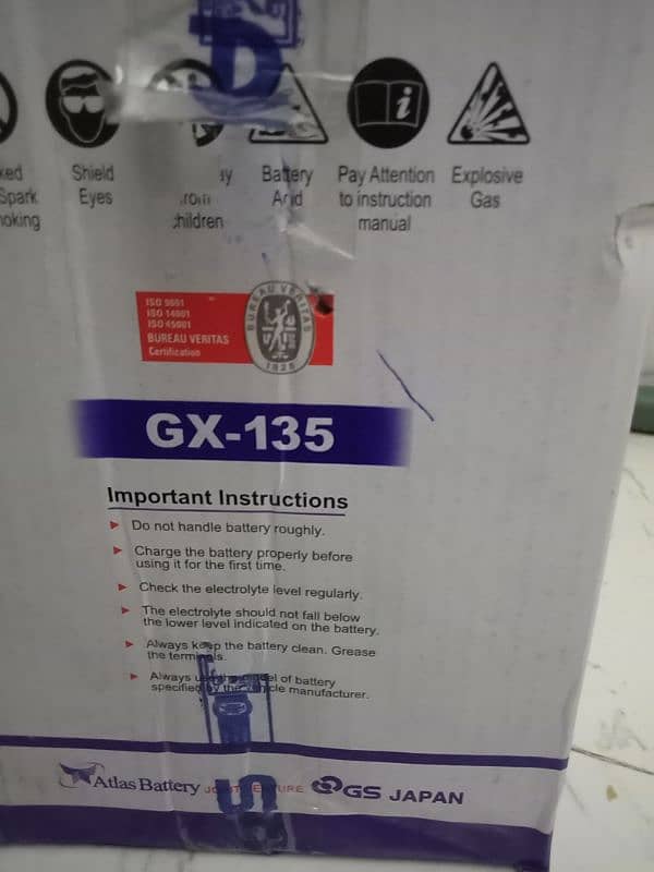 Brand New sealed pack AGS battery from company for sail 2