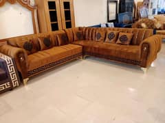 Luxury L Shape Sofa Available in Factory Rate