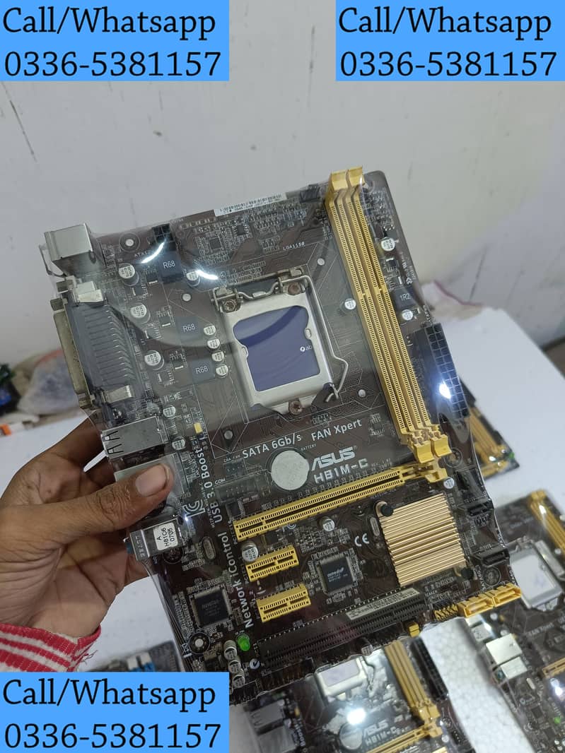 H81 Motherboard 4th Gen Mobo H61 MOBO 3rd Gen Motherboard Gaming ASUS 3