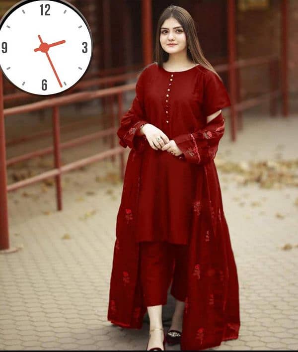 Women stitched gown suit . 3pieces 3