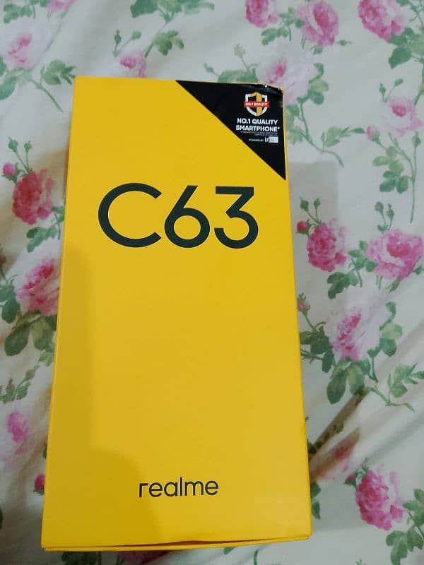 Realme C63 10 by 10 condition 6 month warranty 4