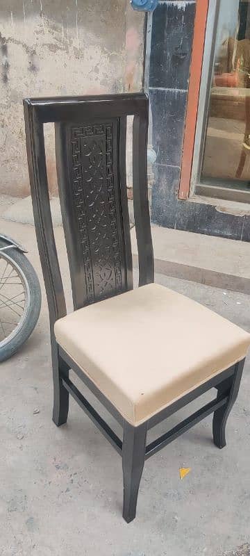 Daining Chair/ Chair/ Easy chair Solid wood kikar tyar 03o74o15143 3