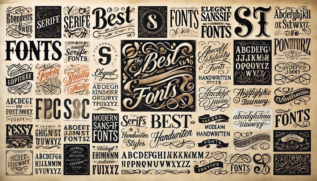 50+ Unique Fonts For PhotoShop 1