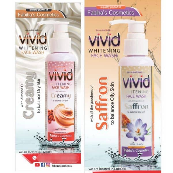 Vivid Brand Face Wash For Ladies & Gents 0