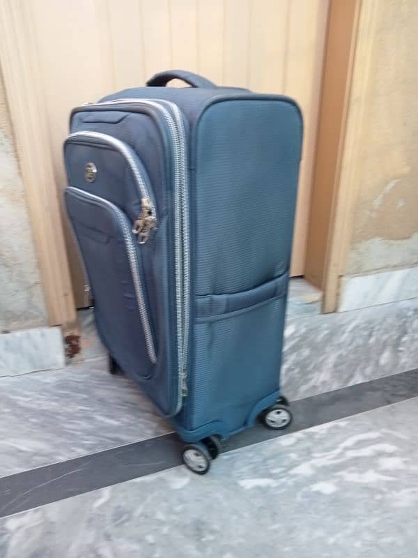 trolly bag 4 wheel for aircraft  cabin hand carry bag luggage bag 3