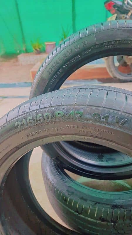 Four 17 Size tyre for sale (Audi A3) 0