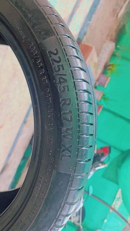 Four 17 Size tyre for sale (Audi A3) 1